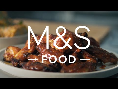 marksandspencer.com & Marks and Spencer Promo Code video: Tom Kerridge's Sticky Glazed Buffalo Wings | Farm to Foodhall | M&S FOOD