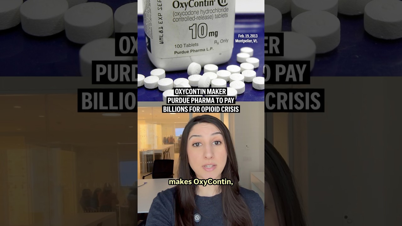 OxyContin maker Purdue Pharma to pay billions for opioid crisis