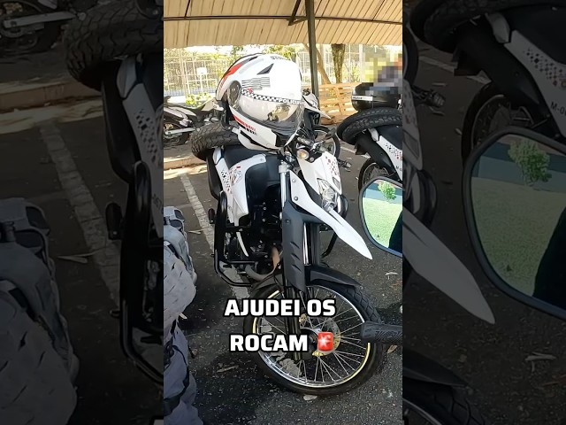 AJUDEI A POLÍCIA COM UMA INFORMAÇÃO 🫱🏻‍🫲🏼MOTO DA ROCAM PERDEU A CHAPA#moto #motovlog #policia