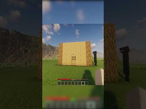 Chuyện Gì Sẽ Xảy Ra Nếu Tôi Xây Nhà Cho Anh Bạn Lucky #minecraft #minecraftshorts #shorts #memes