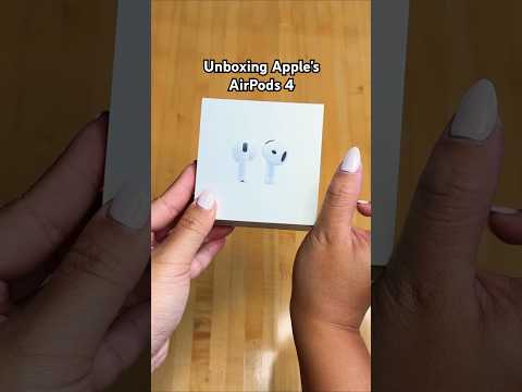 Unboxing the AirPods Pro 4