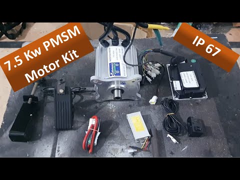 7.5kw pmsm motor kit | PMSM motor kit | pmsm motor and controller kit | ev conversion kit India
