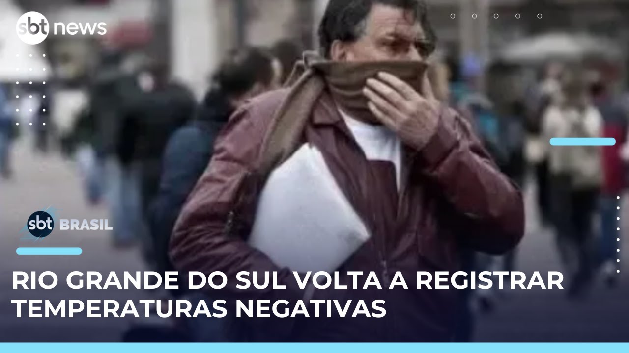 Porto Alegre registra 10°C outras cidades gaúchas tiveram graus negativos | SBTBrasil