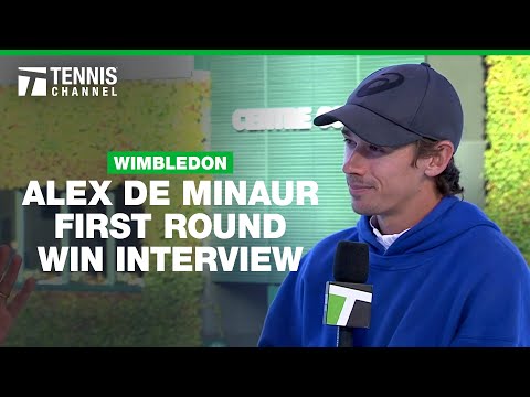 Alex de Minaur Feels More Nervous Watching Girlfriend Katie Play | 2024 Wimbledon 1st Round