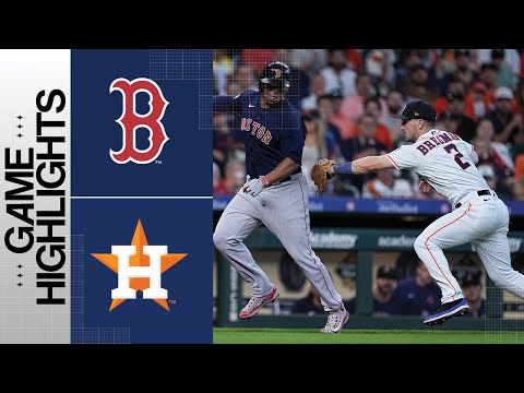 Red Sox vs. Astros Game Highlights (8/24/23) | MLB Highlights video clip
