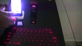 مزعج جيد ينبغي  كيبورد ليزر Keyboard Laser - YouTube