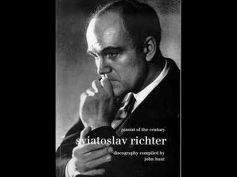 RICHTER - CHOPIN andante spianato et grande op.22 LIVE!!! 1/2