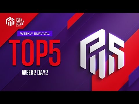 PWS Phase2│デイリーハイライト Week2 Day2│Weekly Survival【PUBG】