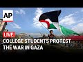 LIVE: University of Texas students protest the war in Gaza