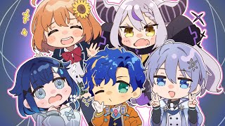 【VALORANT】真・顔合わせ【白雪レイド 紡木こかげ 本間ひまわり ラプラス・ダークネス アステル・レダ crowコーチ KOHALさん