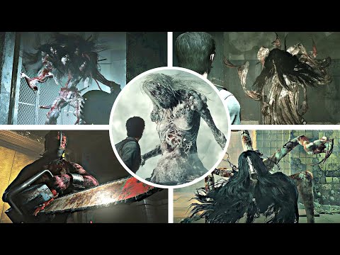 The Evil Within 2 – All Bosses with Cutscenes & Ending (4K 60FPS)