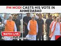 PM Modi Casts His Vote In Ahmedabad | Lok Sabha Elections 2024