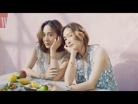 더블유 코리아 5월호 제시카 & 크리스탈 커버 스토리 by W Korea