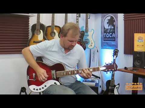 Silvertone 1423 - "Crunchy" Sounds Demo with Tim Goynes