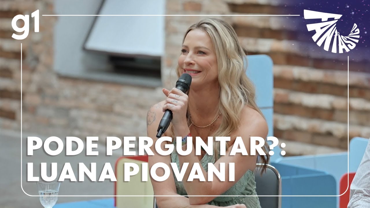 Fantástico Luana Piovani é a convidada do quadro Pode Perguntar