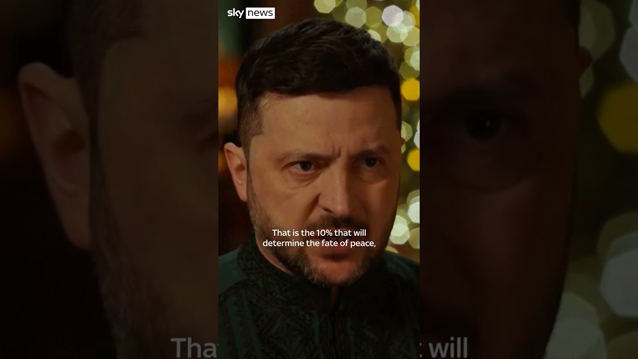 Zelenskyy: Ukraine-Russia peace agreement is '90% ready'
