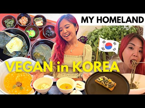 VEGAN IN KOREA ?? Visiting My Home Country For the First Time in 11 Years! Vlog #1