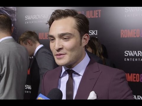Ed Westwick Romeo and Juliet Interview! - YouTube