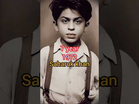 Shah Rukh Khan Different Ages Look | SRK Transformation From 1990 To 2025 #shorts