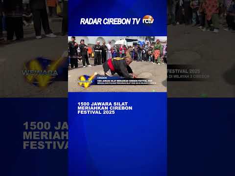1500 Jawara Silat Meriahkan Cirebon Festival 2025