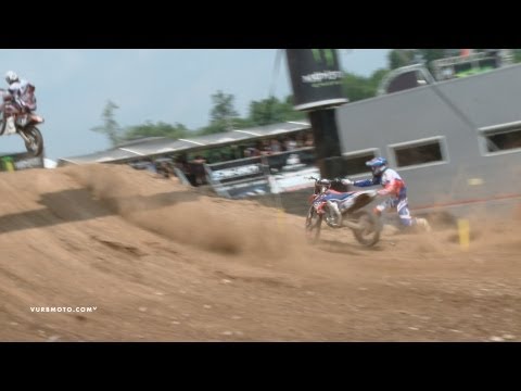 CRASH: How not to finish a race! - vurbmoto 