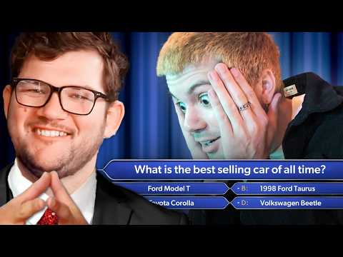 Who Wants to Be a Millionaire, But for Cars