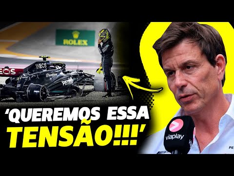 MERCEDES VÊ TENSÃO ENTRE HAMILTON E RUSSELL COMO ALGO POSITIVO | FÓRMULA 1 | GP EM CASA