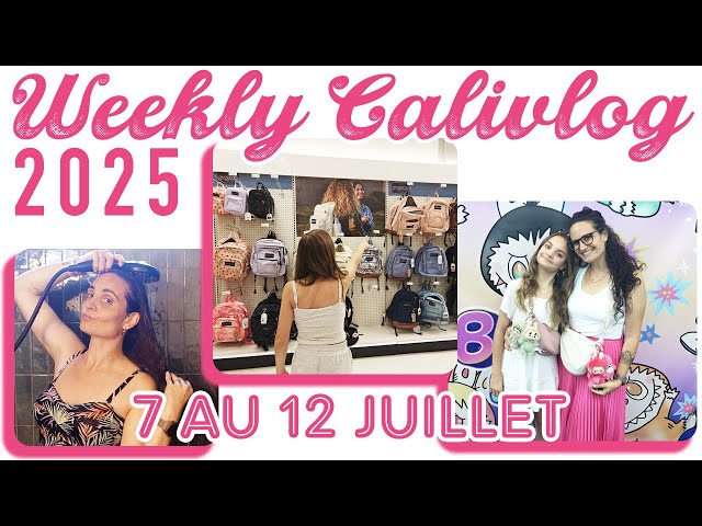 [NYCYLA CALIVLOG] ROUTINE CHEVEUX, SAC À DOS & LUNCH BOX COLLÈGE, ÉVÉNEMENT LABUBU (ON A GAGNÉ !!!)
