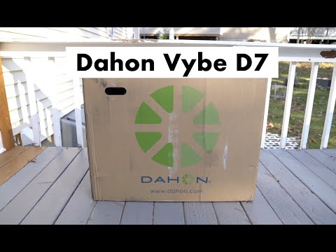 Dahon Vybe D7 Folding Bike Unboxing & Assembly