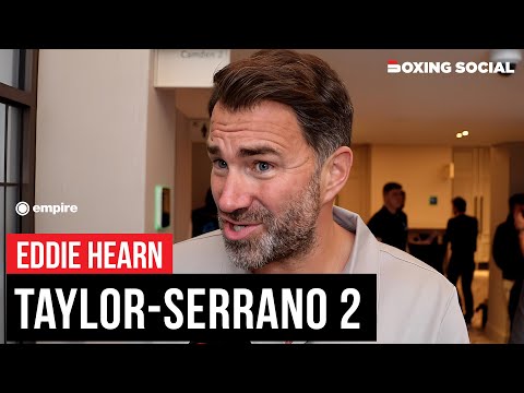 Eddie hearn reacts to katie taylor fighting on mike tyson vs. Jake paul undercard