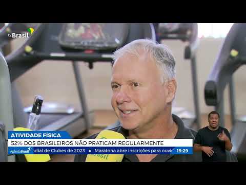 Mais da metade dos brasileiros não pratica atividade física regularmente