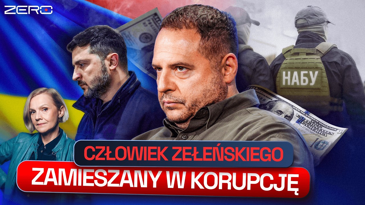 NAJBLIŻSZY DORADCA ZEŁEŃSKIEGO DO DYMISJI - GIGANTYCZNY SKANDAL KORUPCYJNY