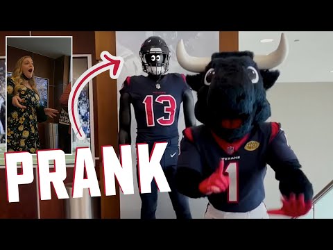 BEST Scare Prank That No One Saw Coming  | Houston Texans video clip