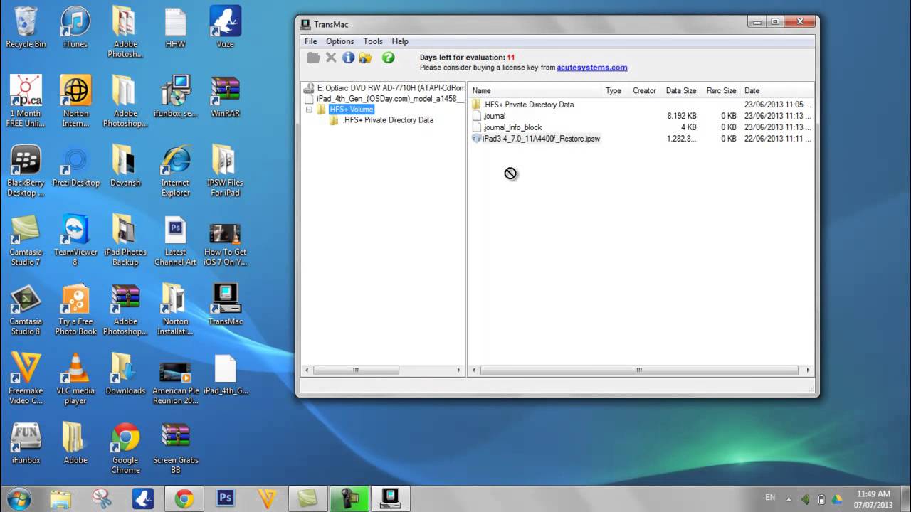 Convert Dmg To Ipsw Windows 7
