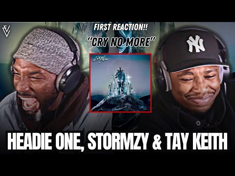 Headie One, Stormzy & Tay Keith - Cry No More | FIRST REACTION