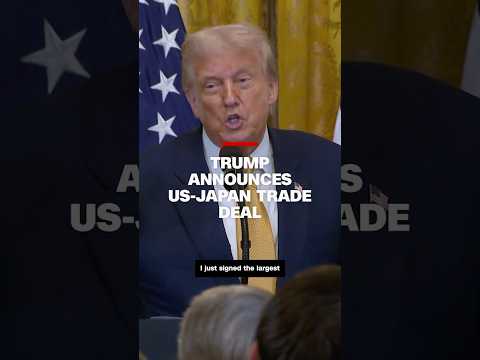 Trump announces US-Japan trade deal