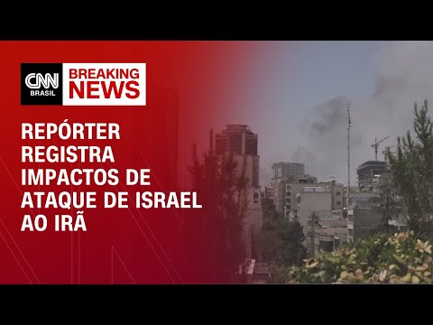 ​Repórter da CNN mostra impactos de ataque aéreo de Israel ao Irã | BASTIDORES CNN