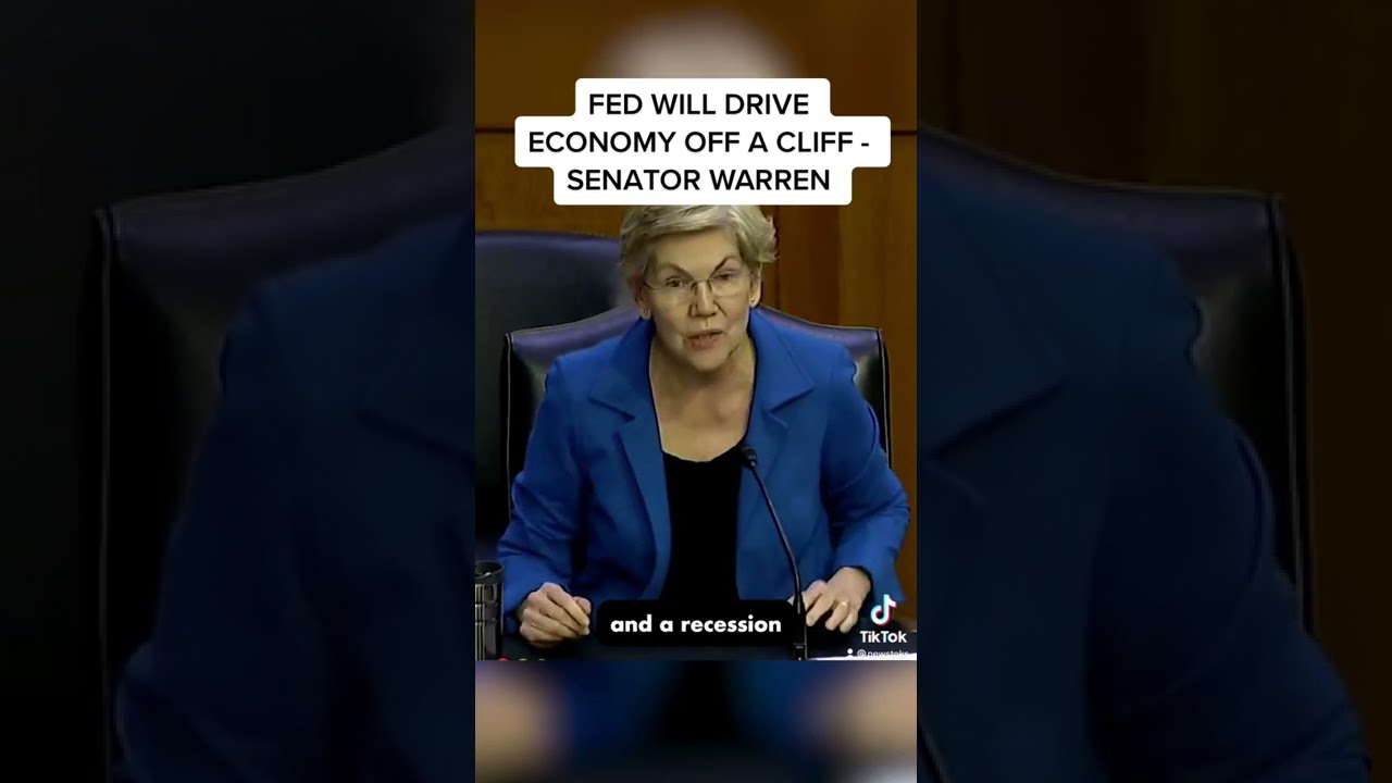 #Fed will drive #economy off a cliff - #elizabethwarren