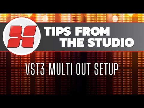 Setting up VST3 Multi Out for Recording in Mixbus32c V9