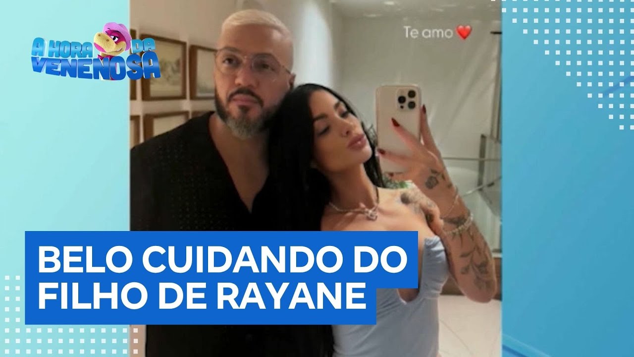 Belo revela que está cuidando do filho de Rayane Figliuzzi durante A Fazenda 17