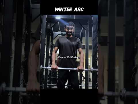 DAY— 23/90 days Winter arc challenge |shoulder day| #minivlog #winterarc #gym #thepratik31