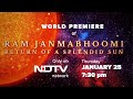 World Premiere Of Amish Tripathis Documentary Ram Janmabhoomi - Return Of A Splendid Sun On NDTV