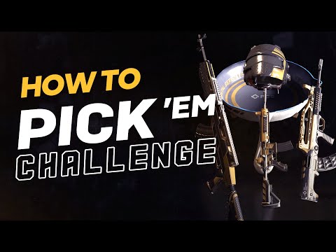 【PUBG】PCS1 Pick'Em Challenge イベント