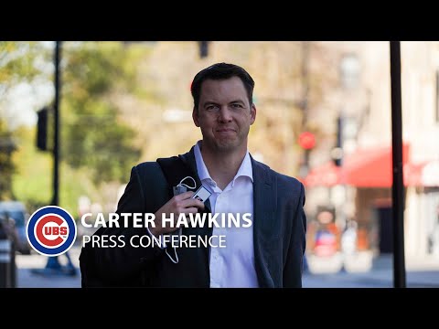 New Cubs GM Carter Hawkins’ Press Conference video clip