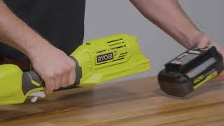 Video: RYOBI 18V ONE+™ Lithium+™ Brushless EXPAND-IT™ Attachment Capable String Trimmer with 4.0AH Battery & Charger