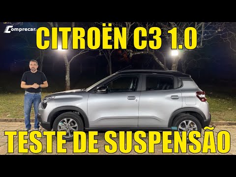 Citroën C3 1.0 - Teste de suspensão nos obstáculos do dia a dia e na terra