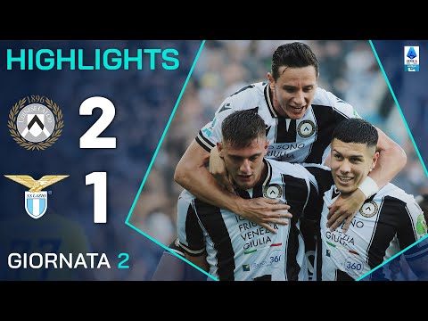 UDINESE-LAZIO 2-1 | HIGHLIGHTS | 2ª GIORNATA | SERIE A ENILIVE 2024/25