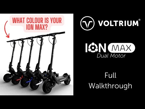 Voltrium Ion Max Dual Motor - Full Features Walkthrough and Test Ride