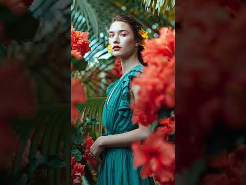 Tropical flowers always tell a story | AI Generated Video