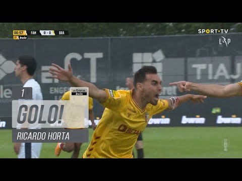 Goal | Golo Ricardo Horta: Famalicão 0-(1) SC Braga (Liga 21/22 #34)